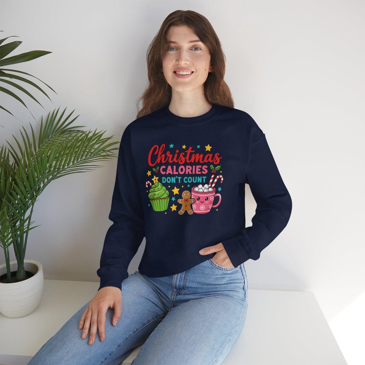 Christmas Calories Don’t Count Crewneck Sweatshirt