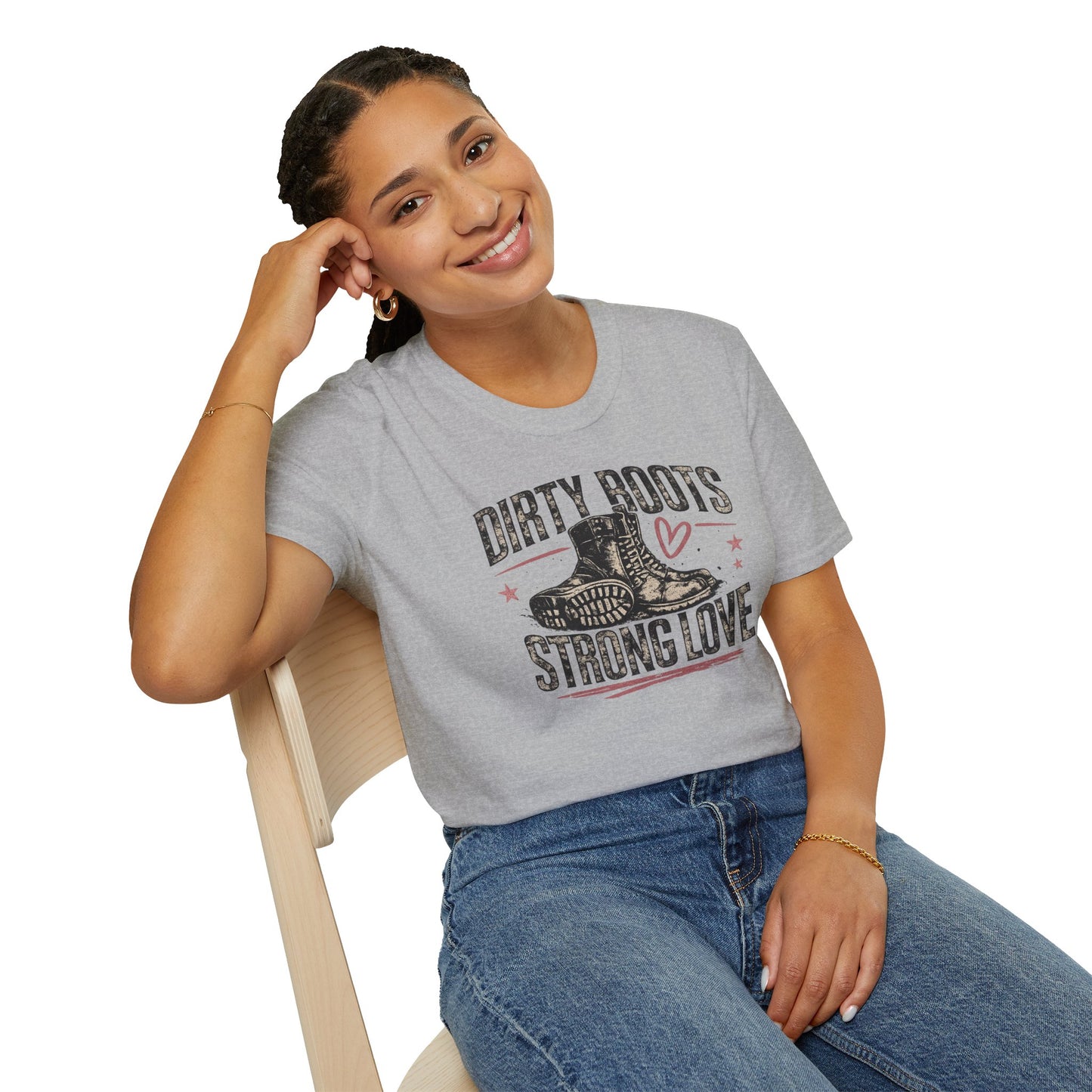 Dirty Boots Strong Love Tee