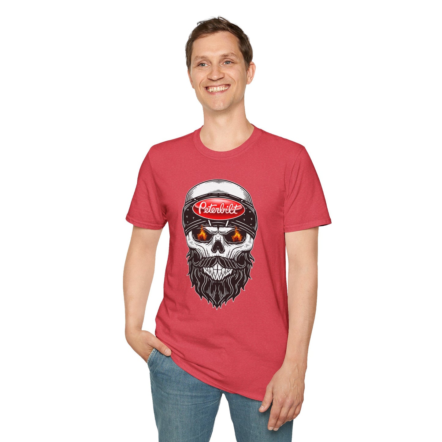 Skull Peterbilt Graphic Unisex T-Shirt