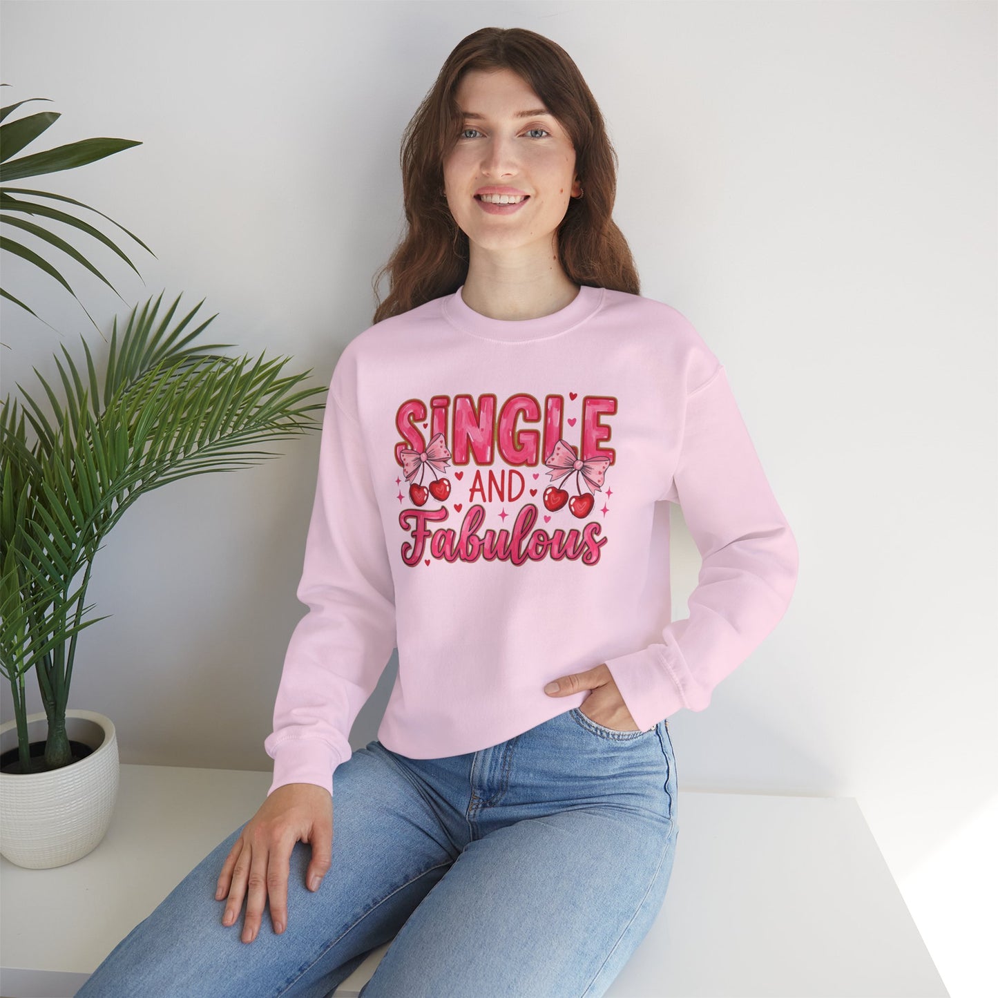 Single & Fabulous Crewneck Sweatshirt