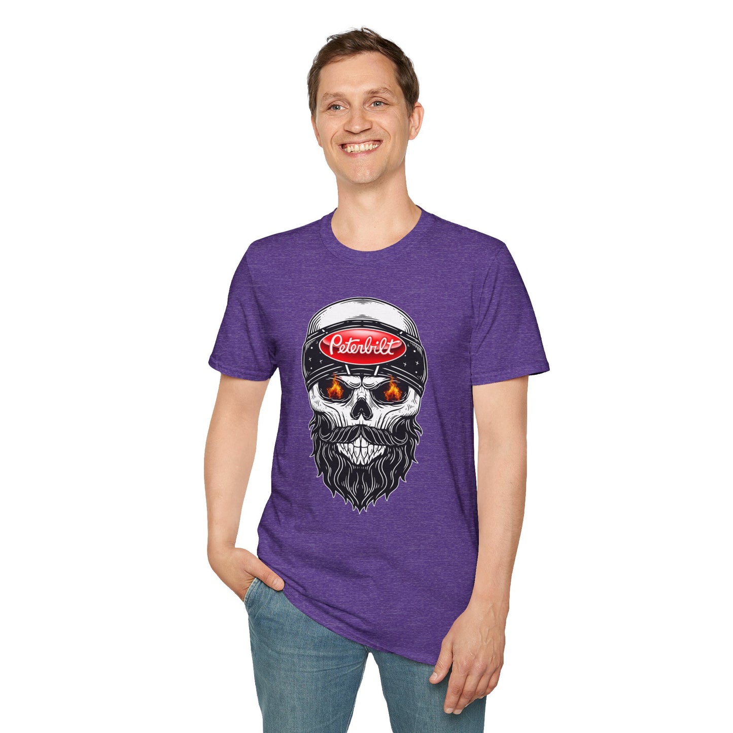 Skull Peterbilt Graphic Unisex T-Shirt