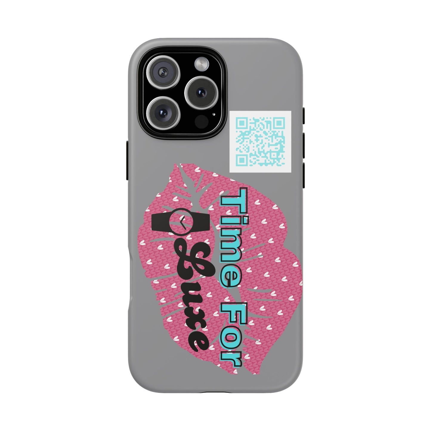 Stylish Phone Case with Lip Design, Tough Cases, Unique Phone Accessory, Trendy Gift for Her, Personalized Tech Chic