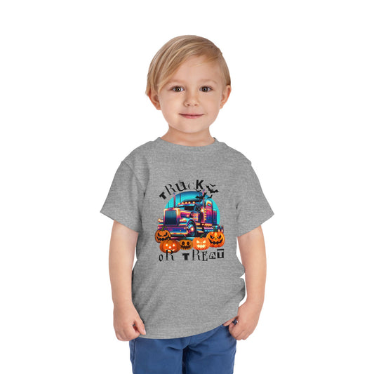 Halloween Truck or Treat Toddler Tee