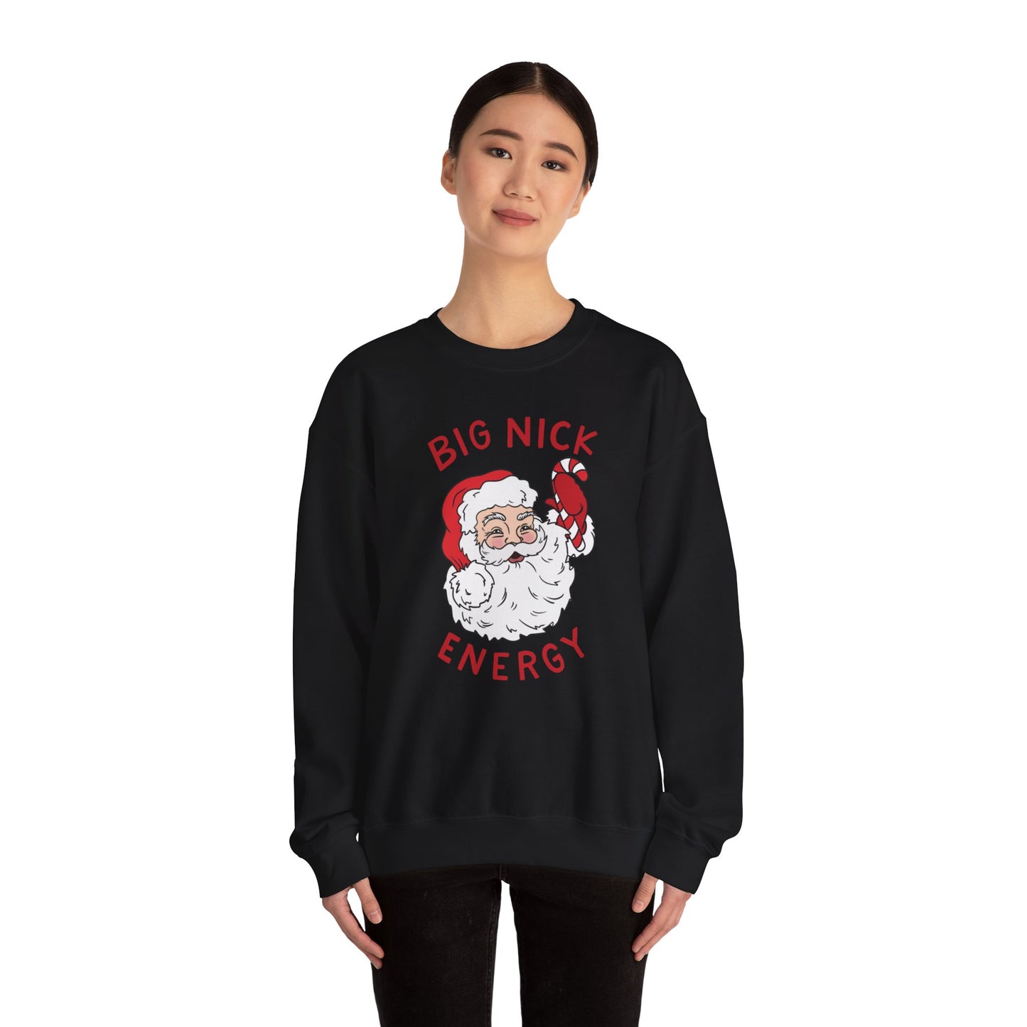Santa 'Big Nick Energy' Crewneck Sweatshirt
