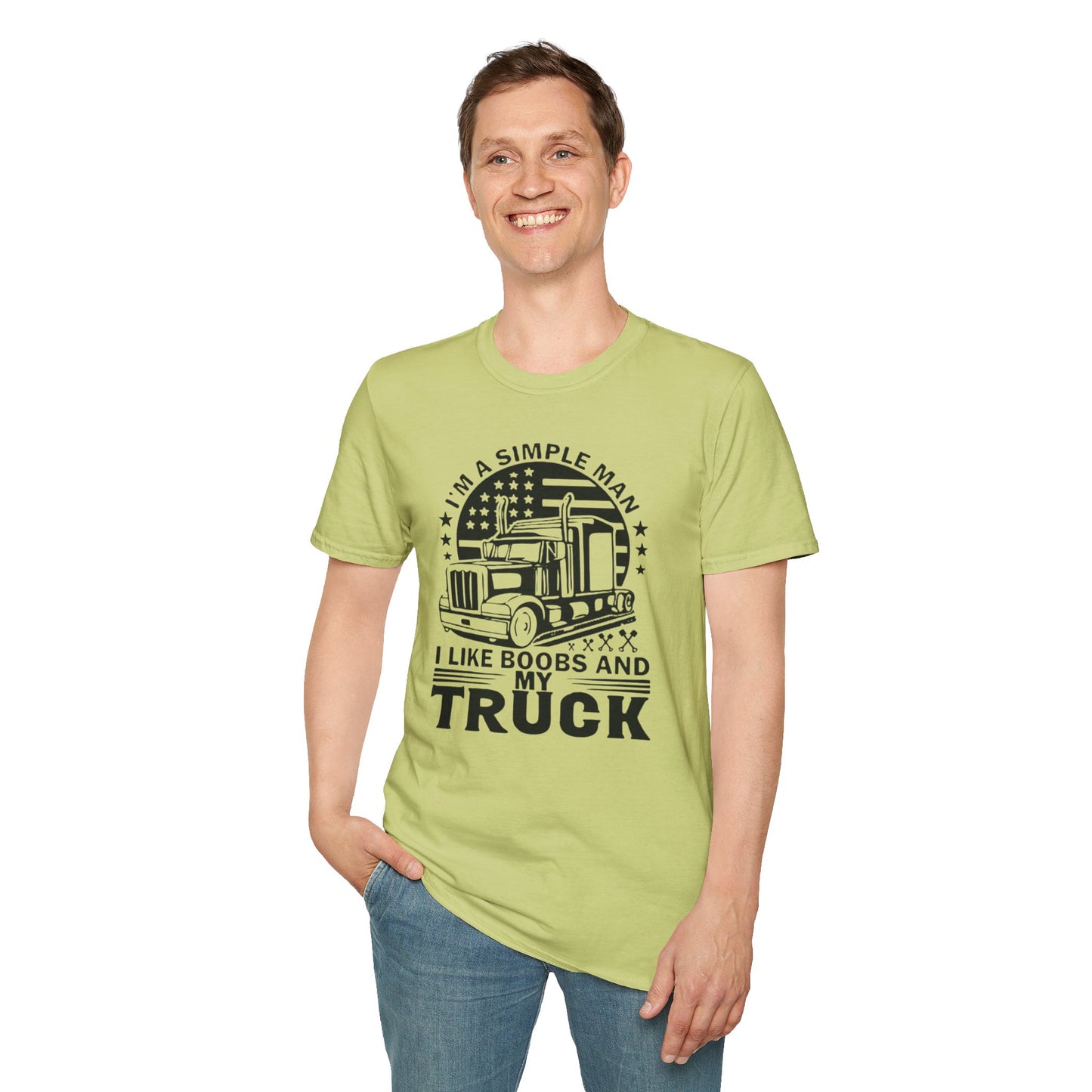 Books & My Truck Unisex T-Shirt