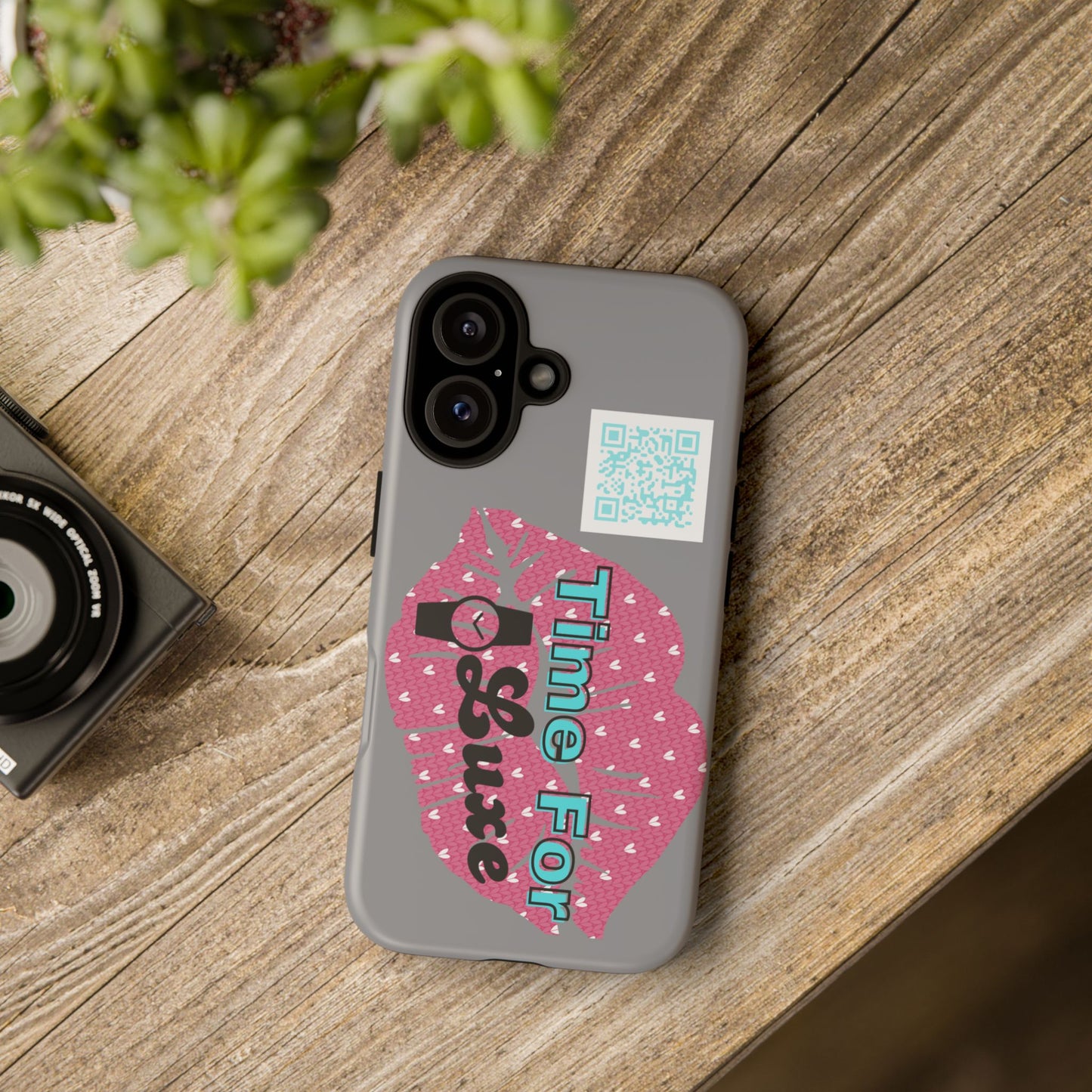 Stylish Phone Case with Lip Design, Tough Cases, Unique Phone Accessory, Trendy Gift for Her, Personalized Tech Chic