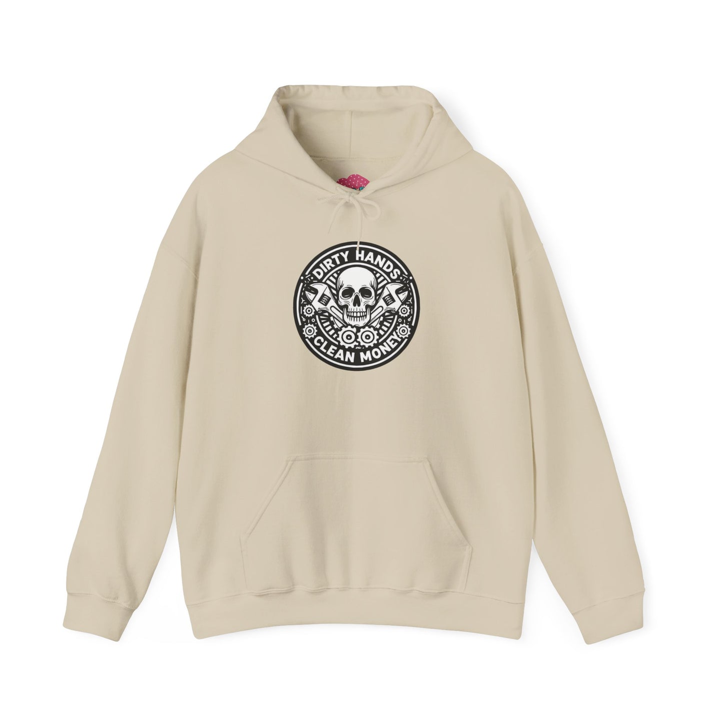 Dirty Hands Clean Money Skull Unisex Pullover