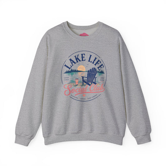 Lake Life Social Club Crewneck Sweatshirt