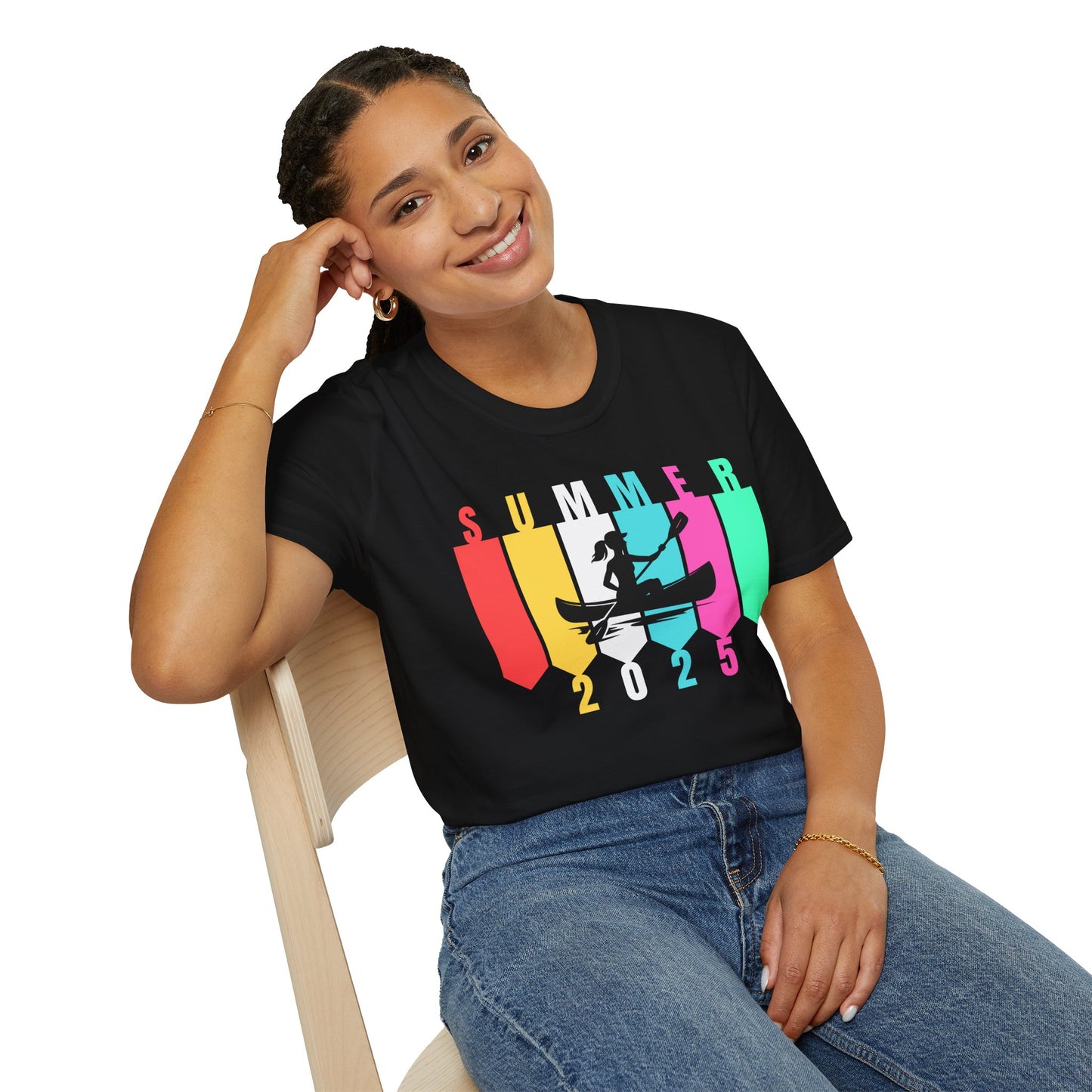 Summer 2025 Female Kayaker Unisex T-Shirt