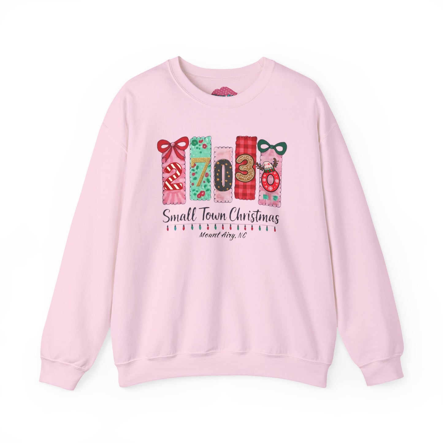 Small Town Christmas Zip Code Sweatshirt