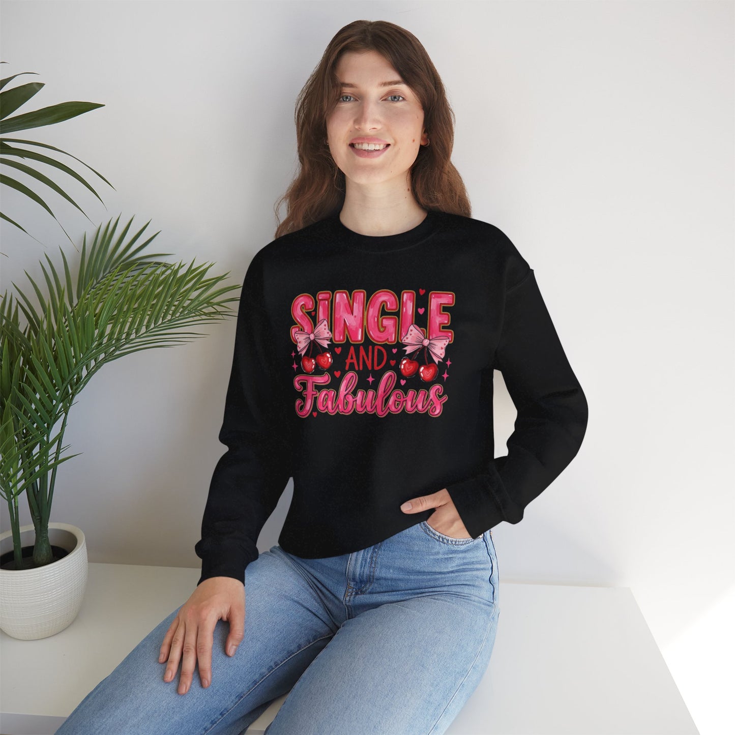 Single & Fabulous Crewneck Sweatshirt