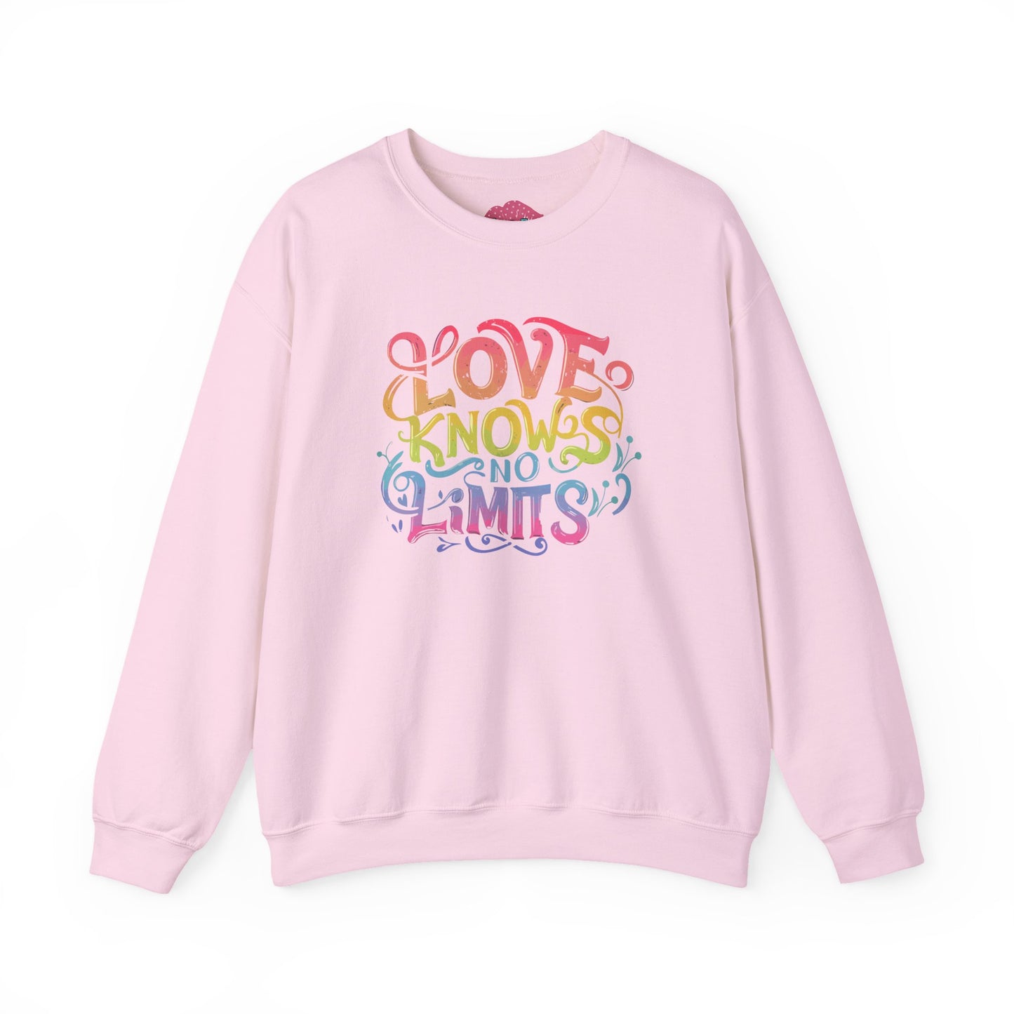Love Knows No Limits Rainbow Unisex Sweatshirt