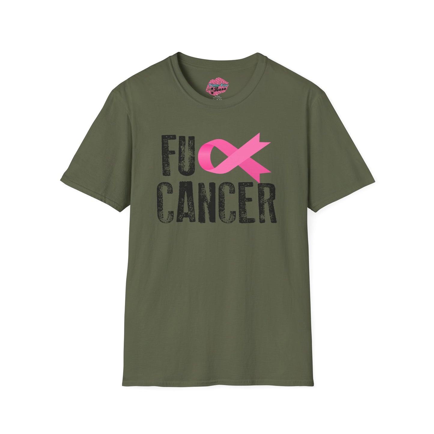 FU** Cancer Pink Ribbon Tee