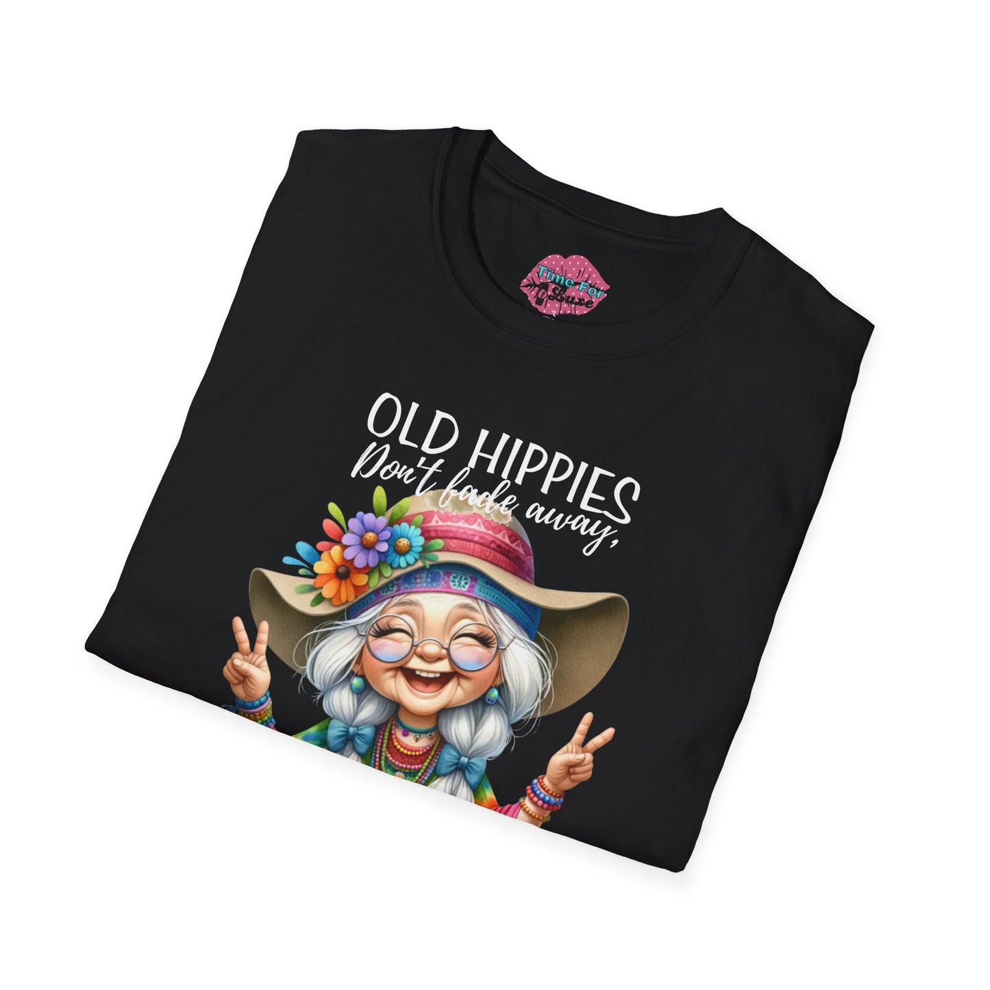 Hippie Grandma Unisex Tee Retro Luxe