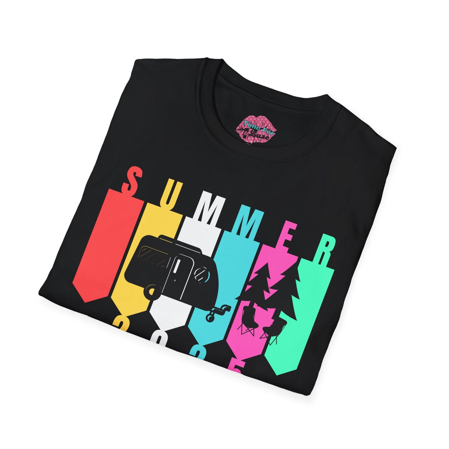 Retro Summer 2025 T-Shirt - Camping