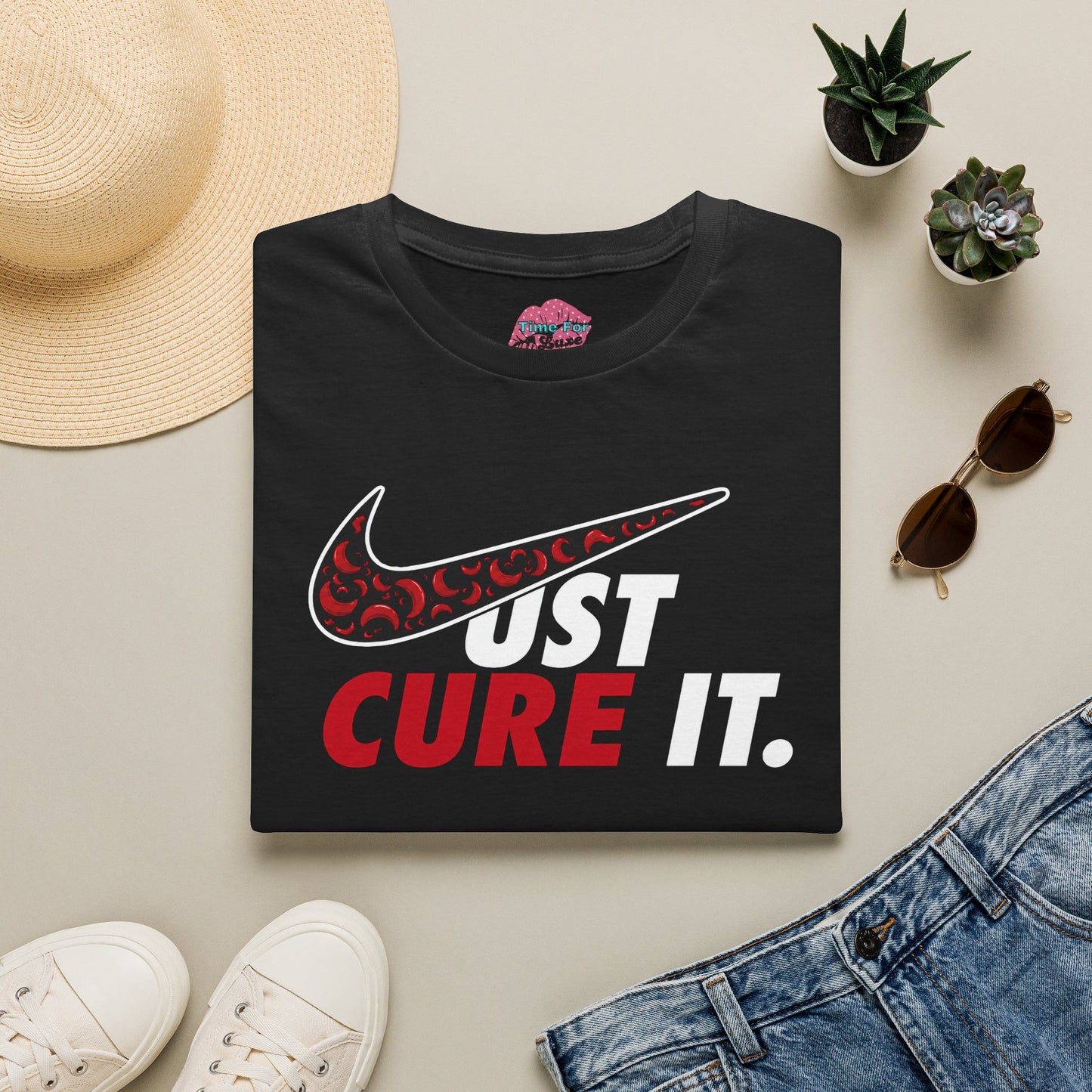 Just Cure It Sickle Cell Awareness Tee