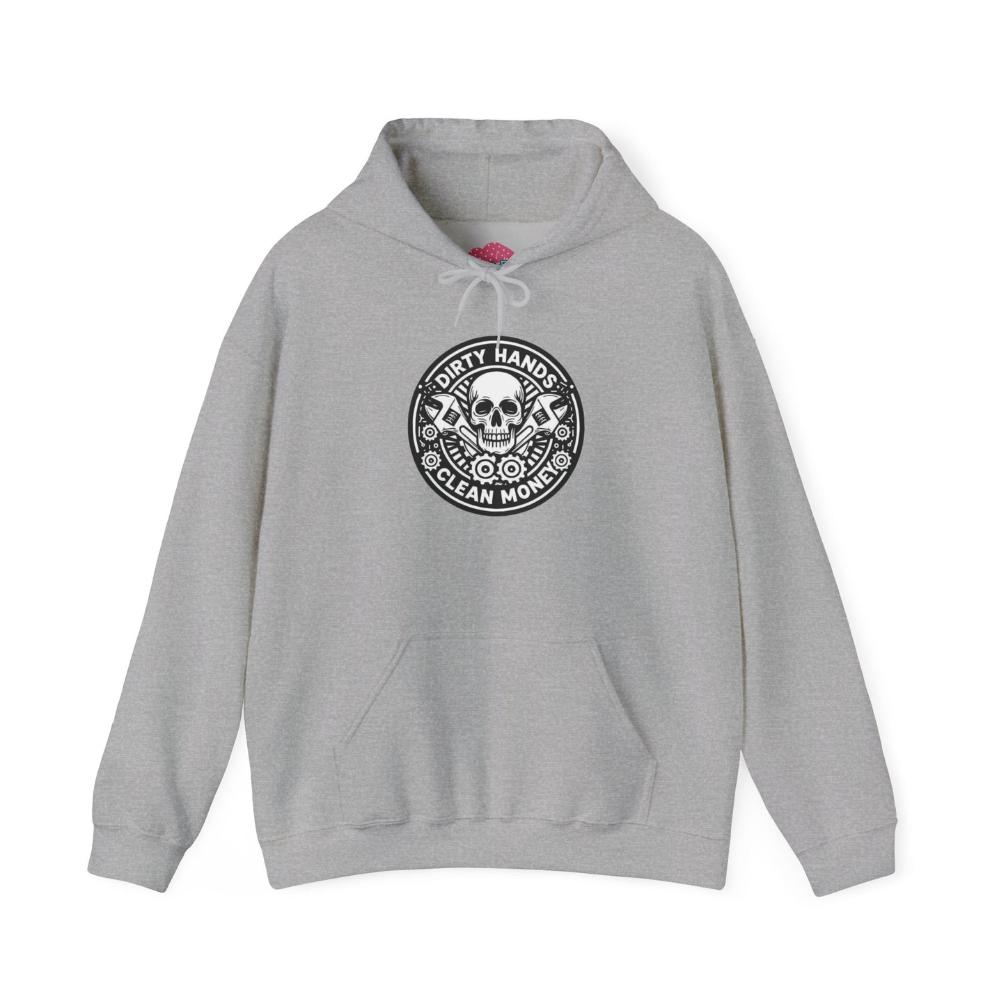 Dirty Hands Clean Money Skull Unisex Pullover