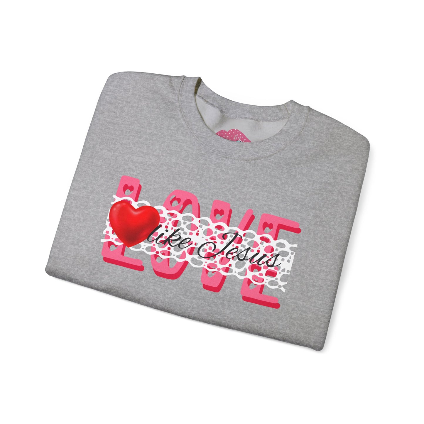 Love Like Jesus Crewneck Sweatshirt
