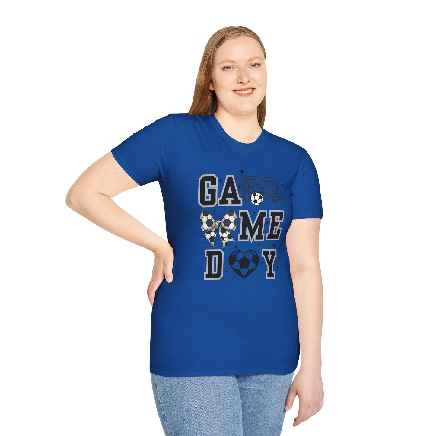 Soccer Game Day Unisex Soft Style Tee