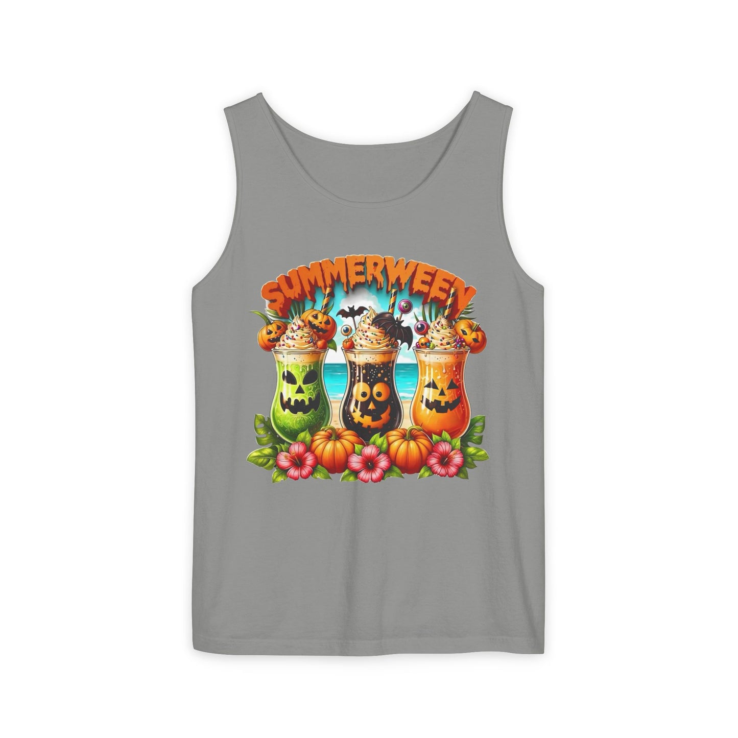 Summerween Unisex Garment-Dyed Tank Top