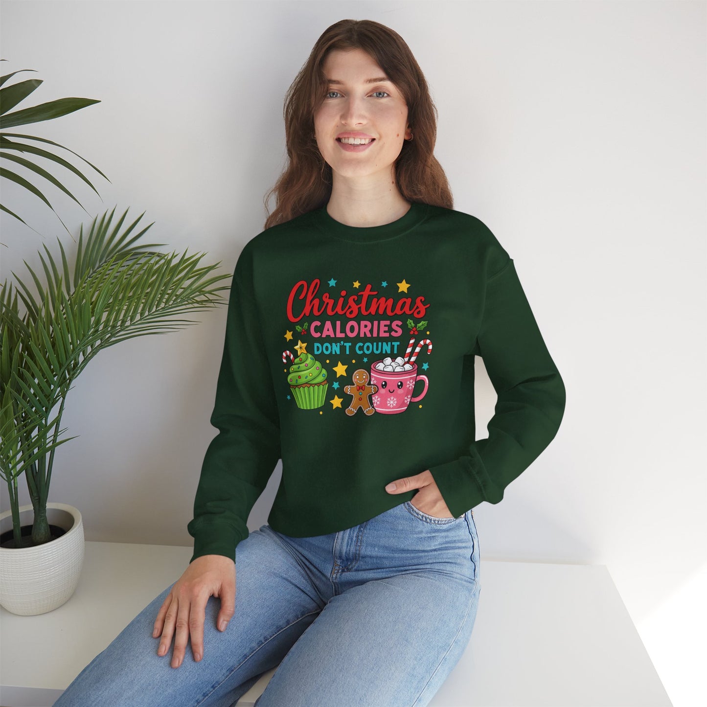 Christmas Calories Don’t Count Crewneck Sweatshirt
