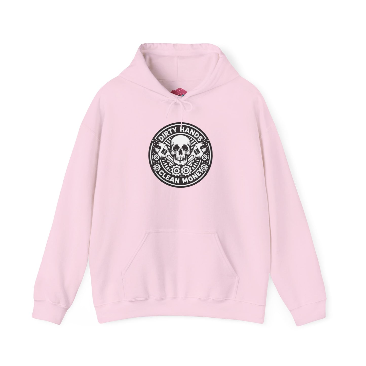 Dirty Hands Clean Money Skull Unisex Pullover