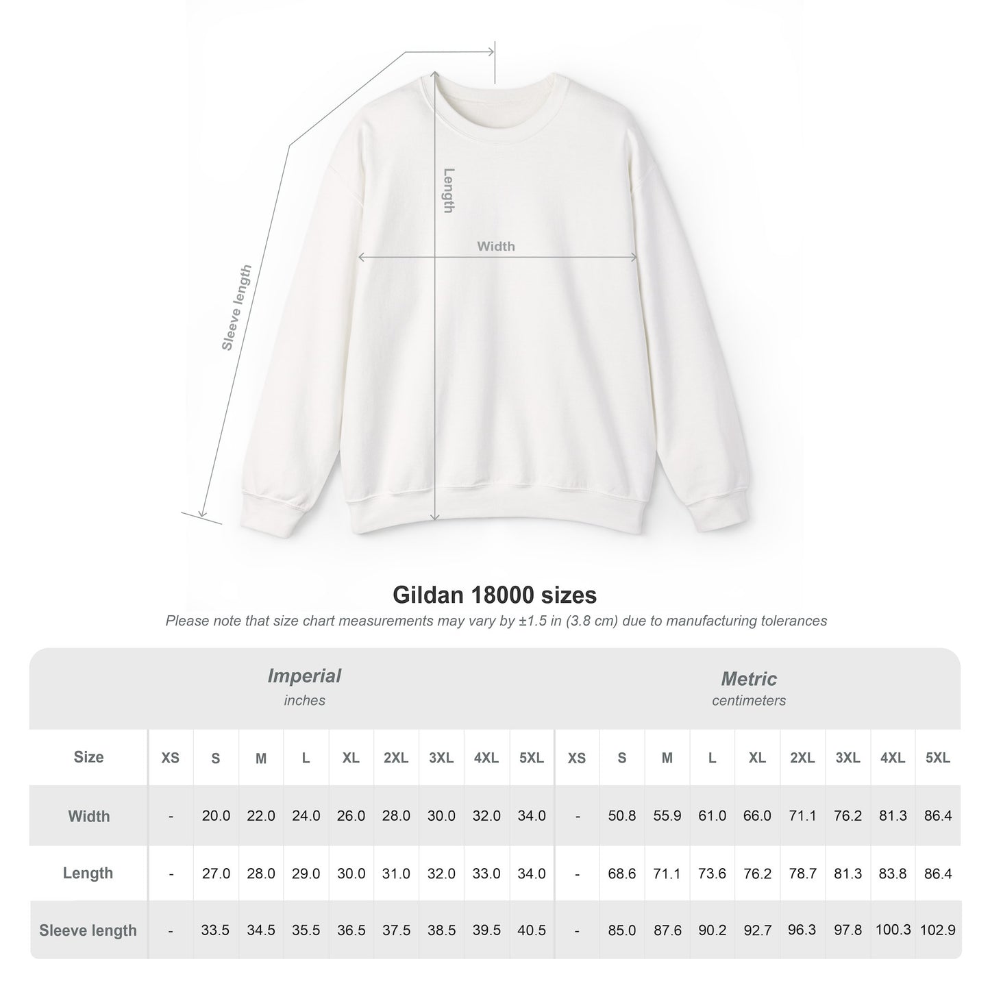 Wobble Baby Crewneck Sweatshirt - Unisex Heavy Blend™