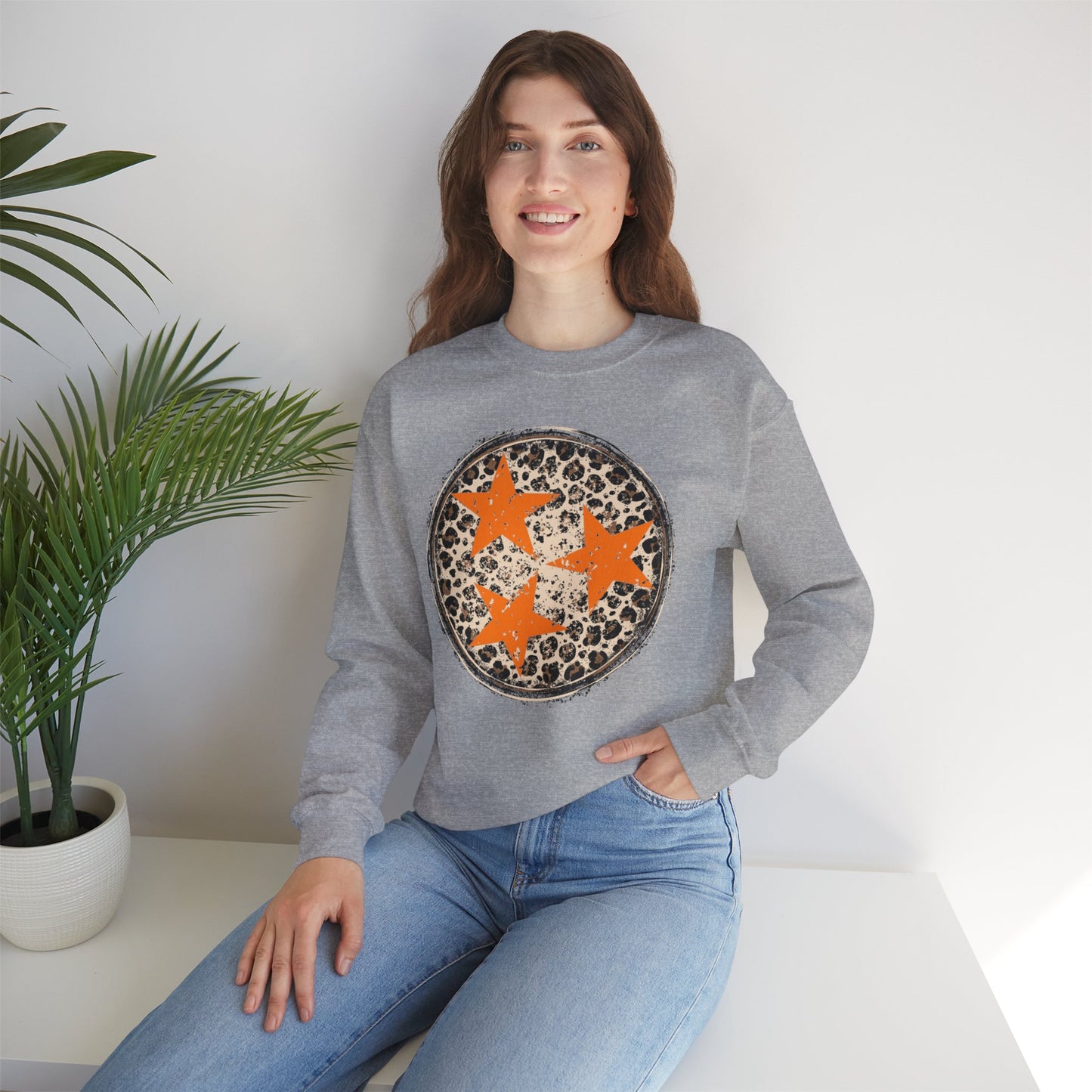 Leopard Tennessee Star Sweatshirt
