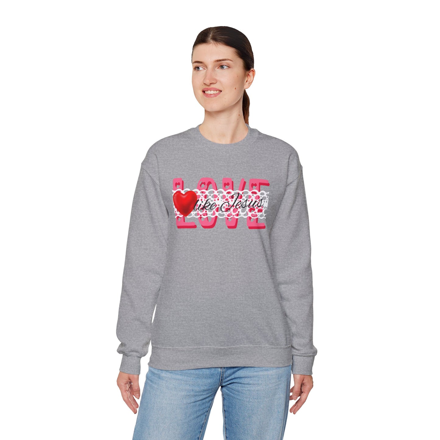 Love Like Jesus Crewneck Sweatshirt
