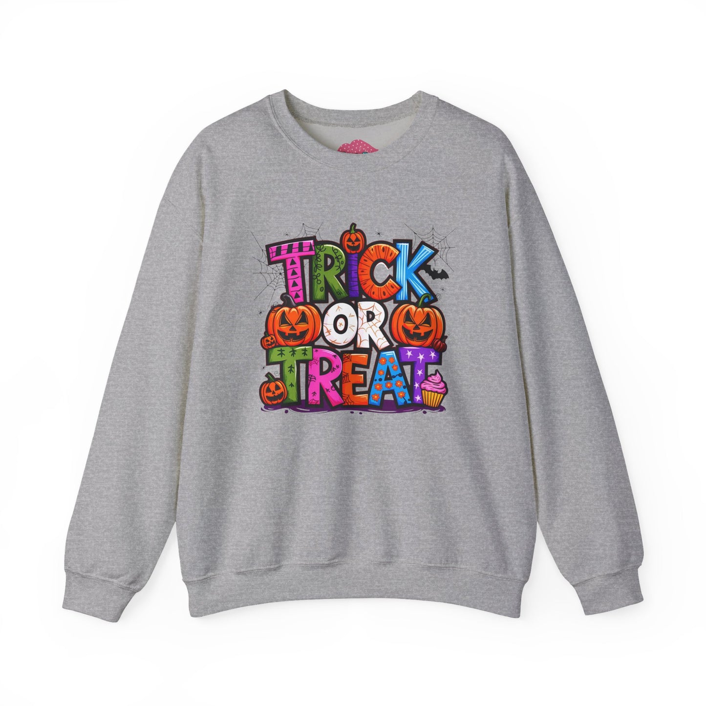 Halloween Trick or Treat Crewneck Sweatshirt