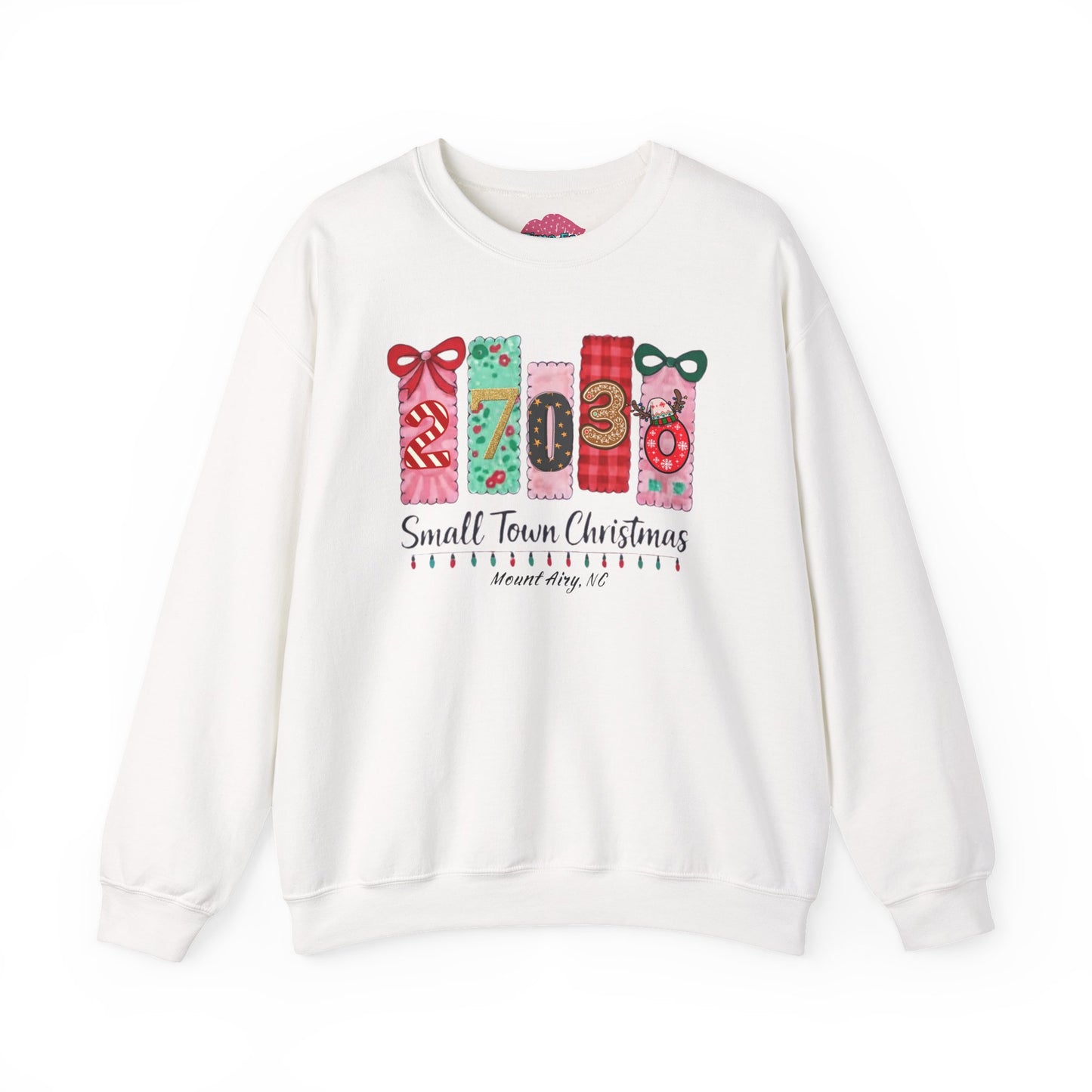 Small Town Christmas Zip Code Sweatshirt