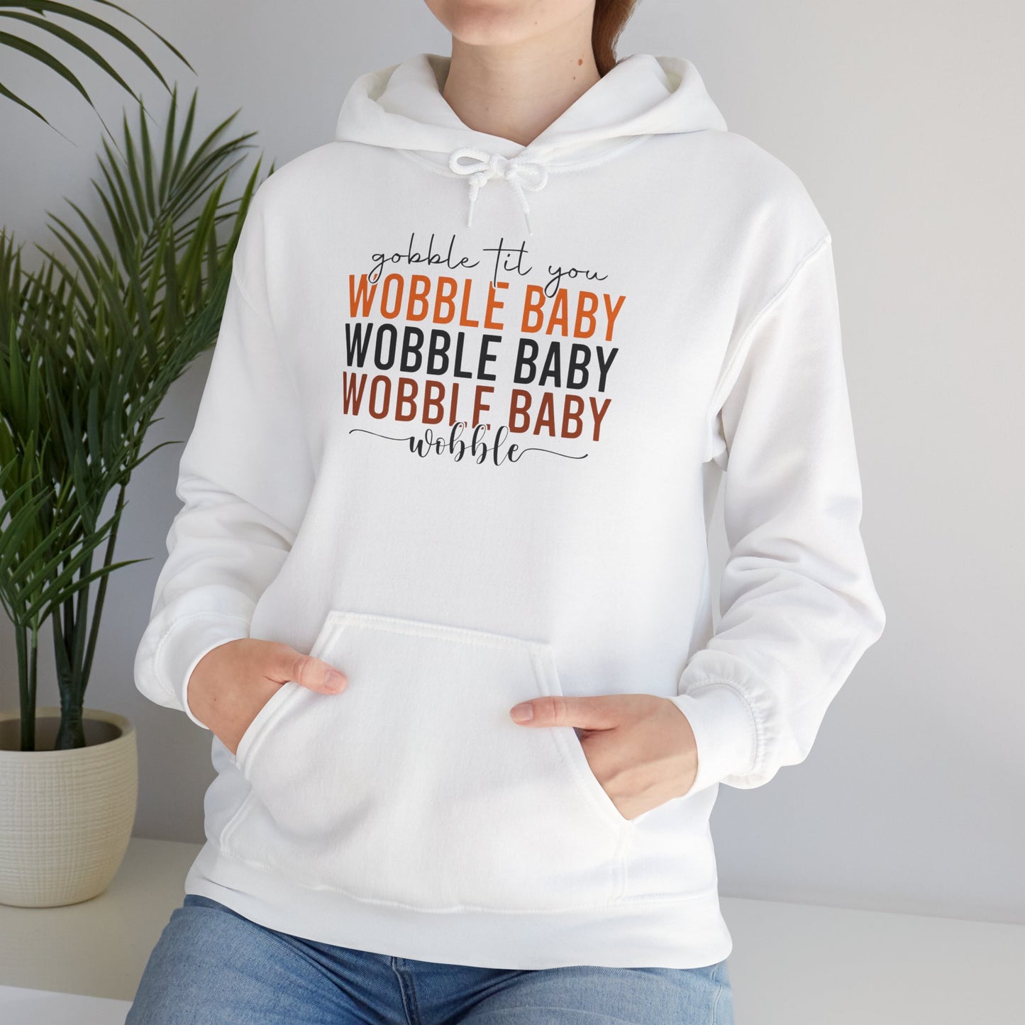 Wobble Baby Unisex Heavy Blend Hoodie