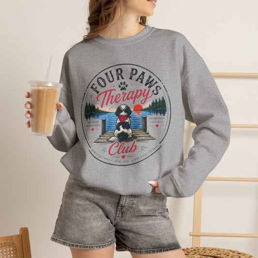 Four Paws Therapy Crewneck Sweatshirt