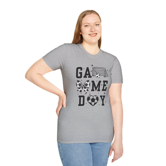 Soccer Game Day Unisex Soft Style Tee