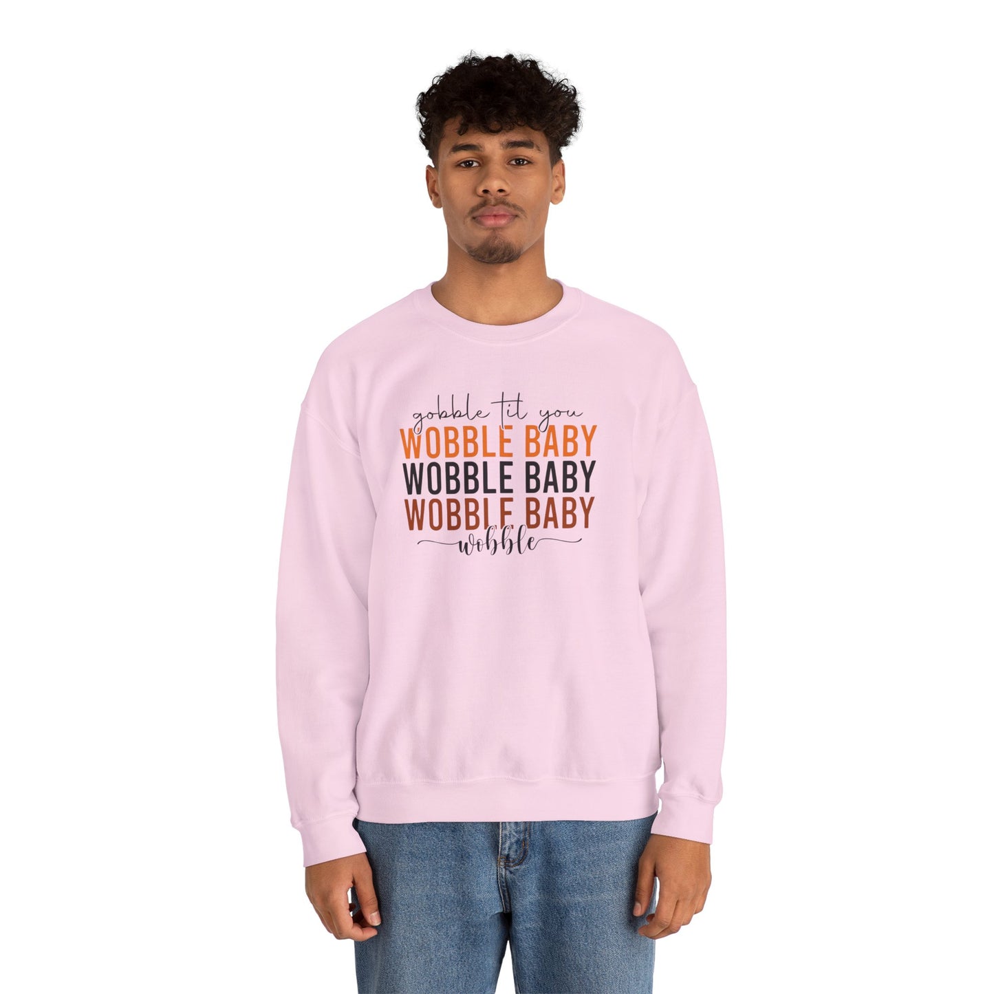 Wobble Baby Crewneck Sweatshirt - Unisex Heavy Blend™