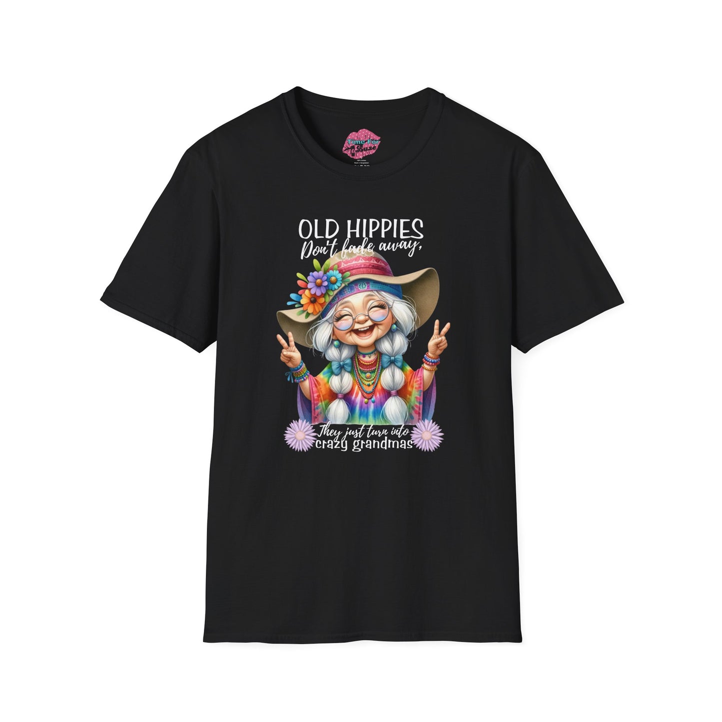 Hippie Grandma Unisex Tee Retro Luxe