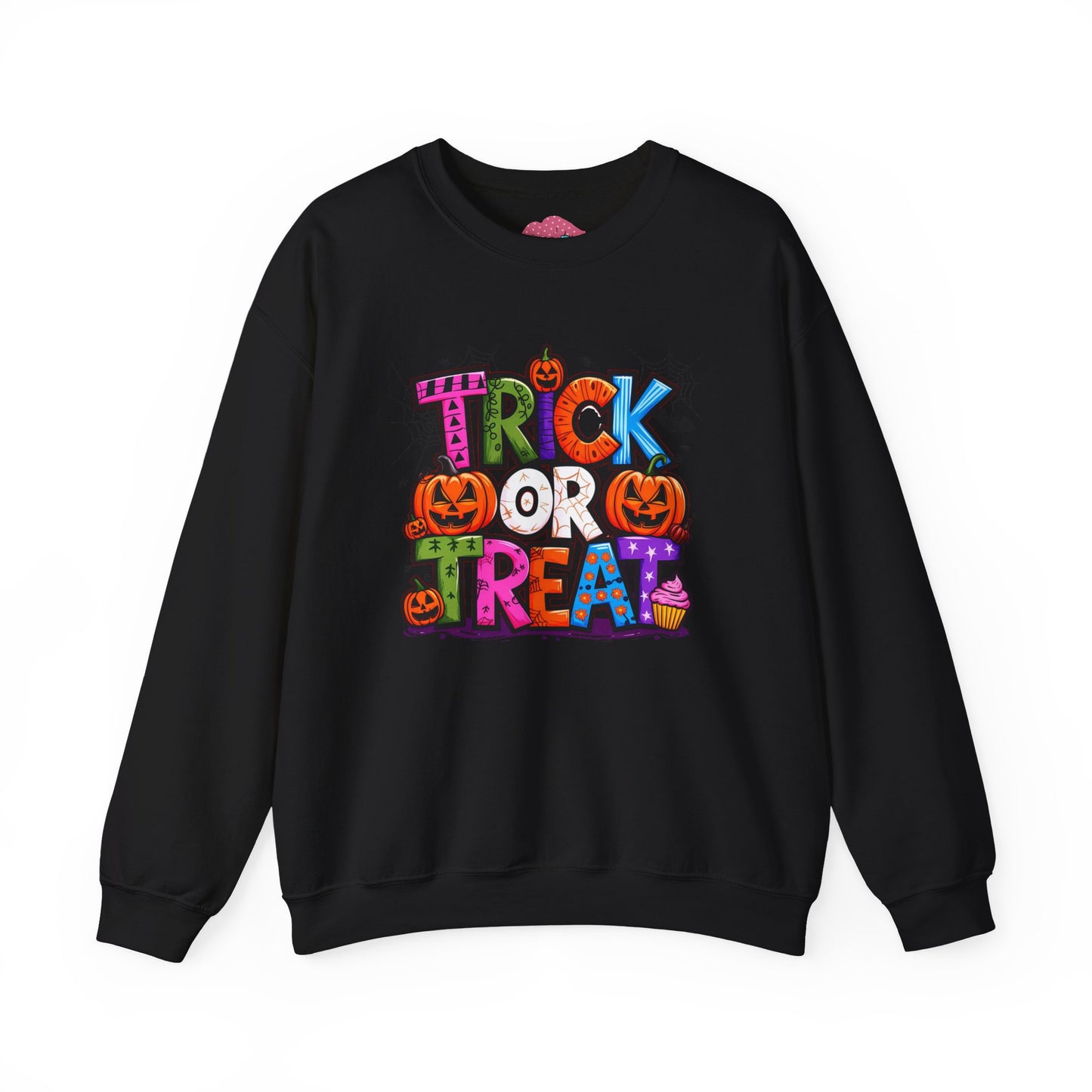 Halloween Trick or Treat Crewneck Sweatshirt