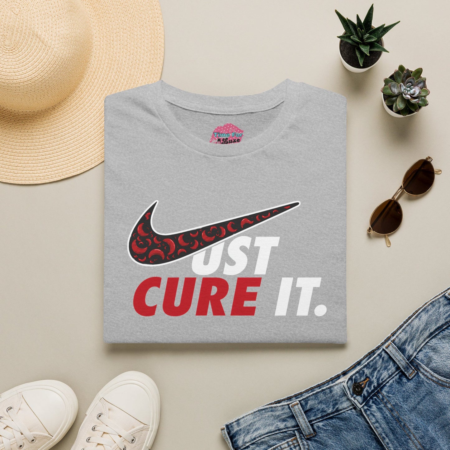 Just Cure It Sickle Cell Awareness Tee