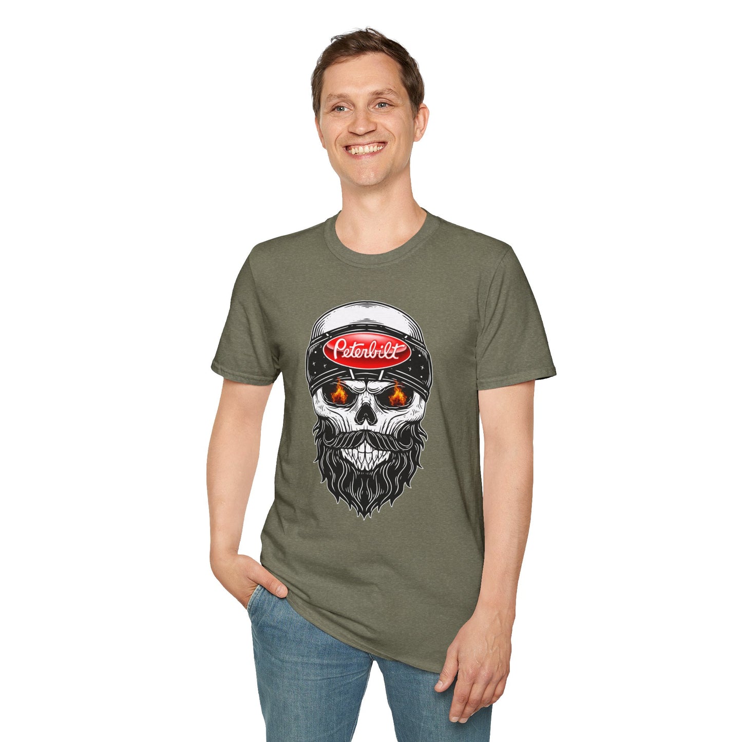 Skull Peterbilt Graphic Unisex T-Shirt