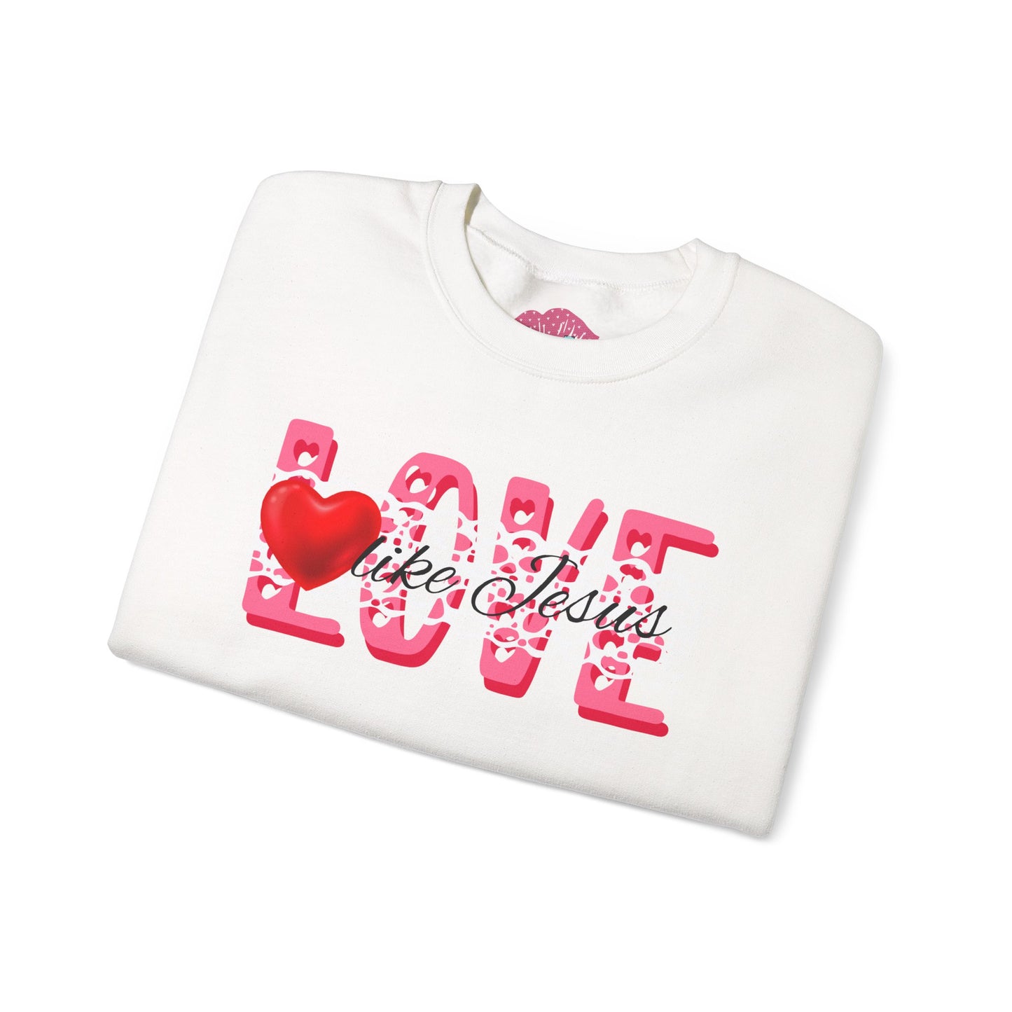 Love Like Jesus Crewneck Sweatshirt