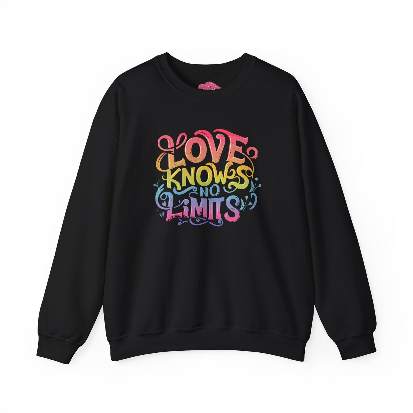Love Knows No Limits Rainbow Unisex Sweatshirt