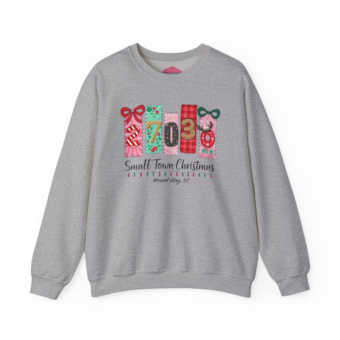 Small Town Christmas Zip Code Sweatshirt