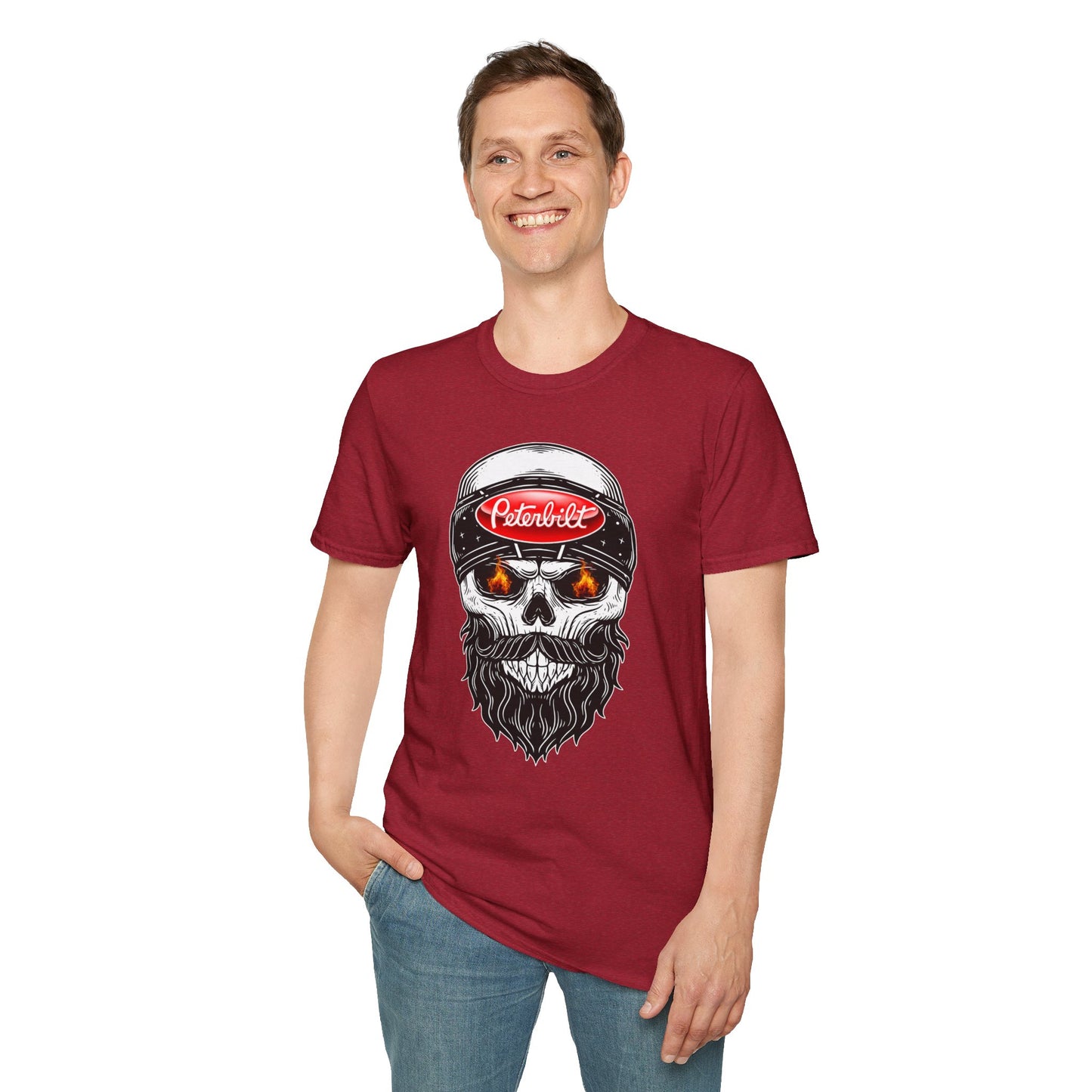 Skull Peterbilt Graphic Unisex T-Shirt