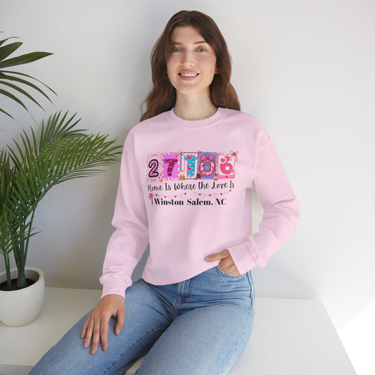 Home Is Where The Love Is Crewneck Sweatshirt