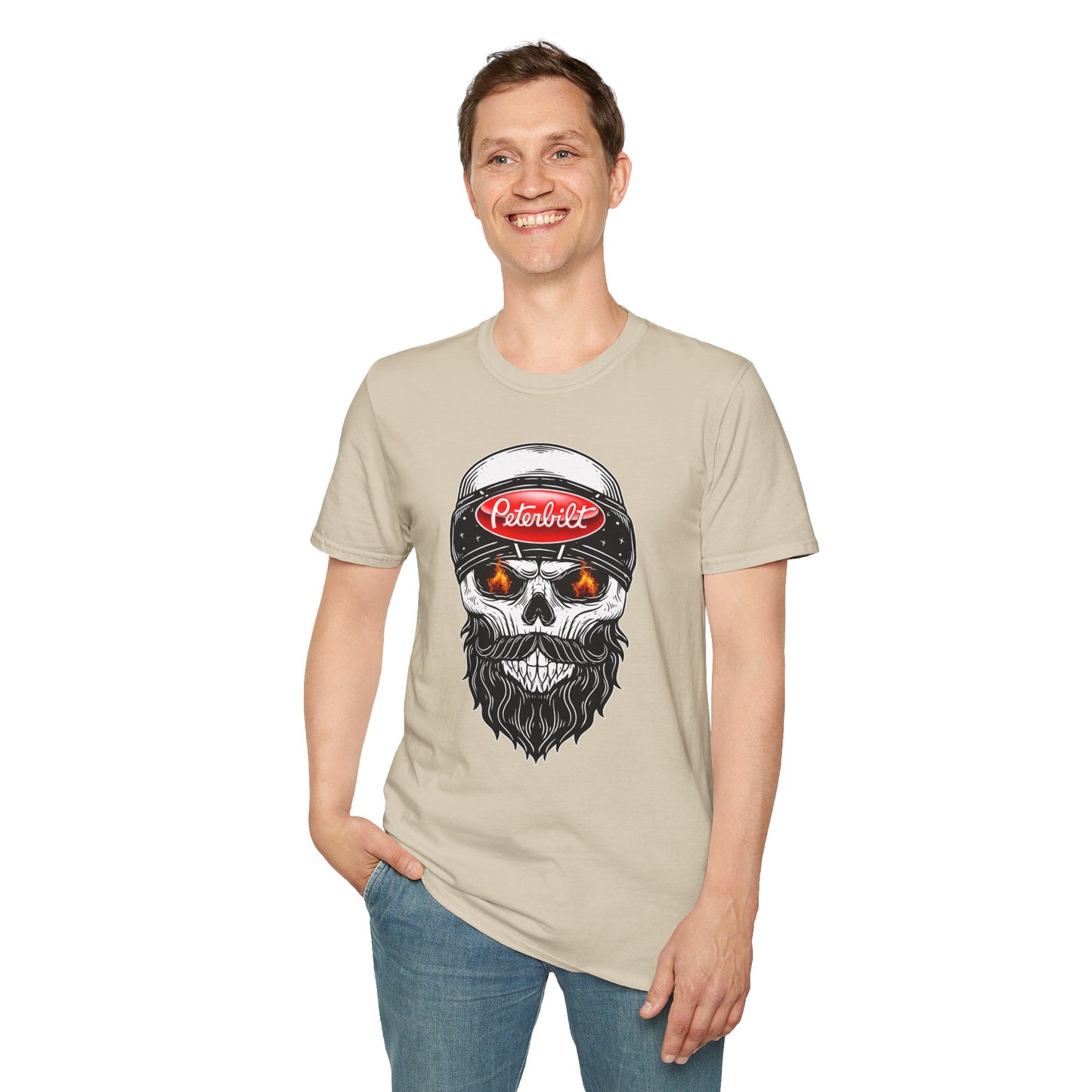 Skull Peterbilt Graphic Unisex T-Shirt