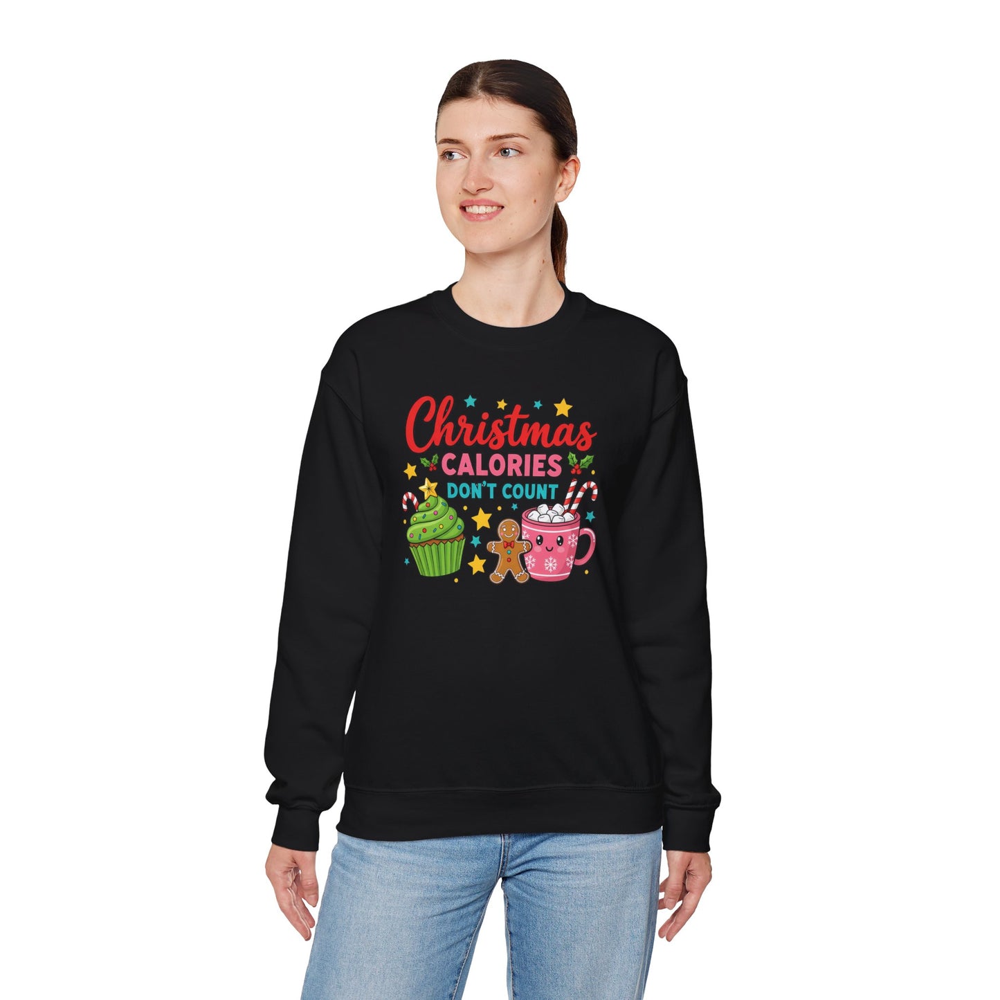 Christmas Calories Don’t Count Crewneck Sweatshirt