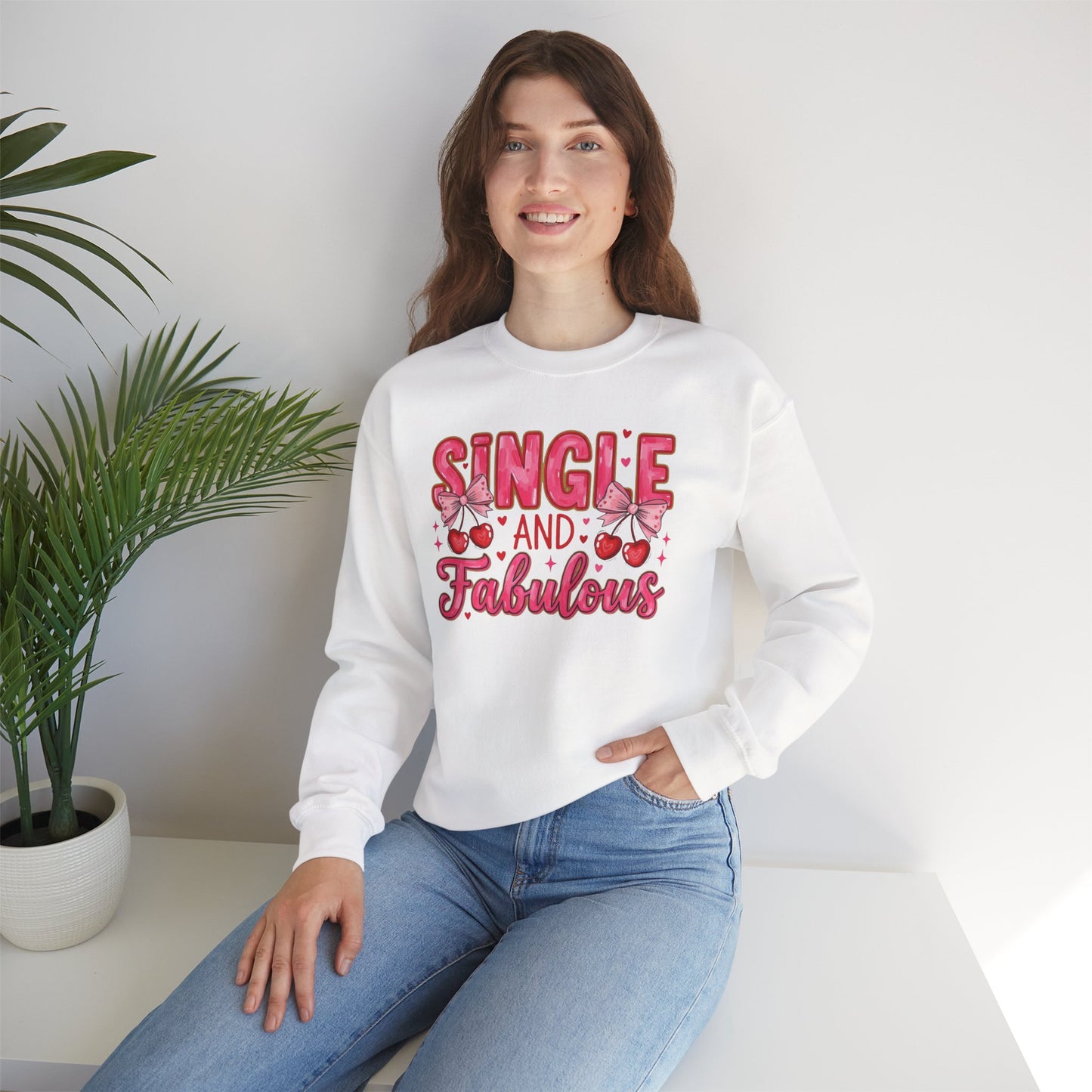Single & Fabulous Crewneck Sweatshirt
