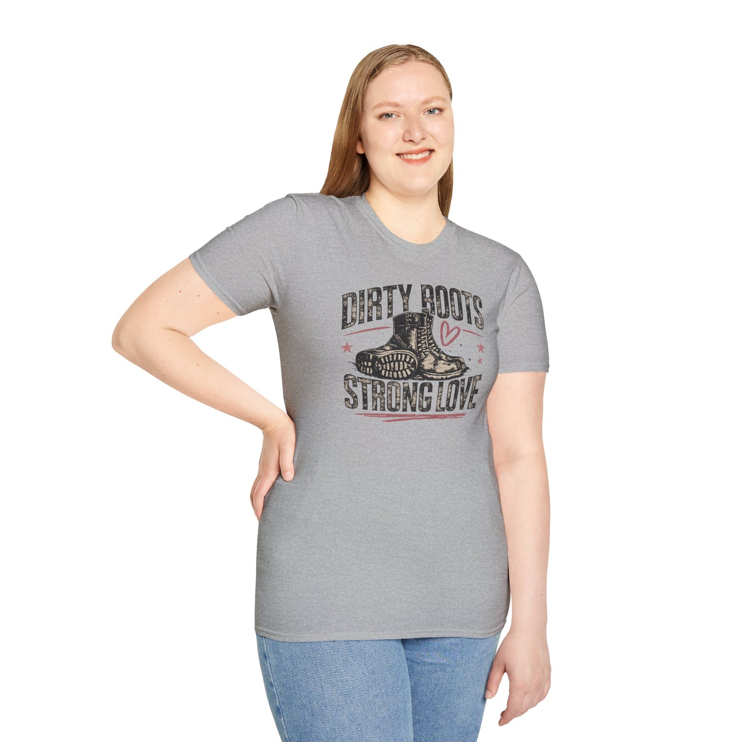 Dirty Boots Strong Love Tee