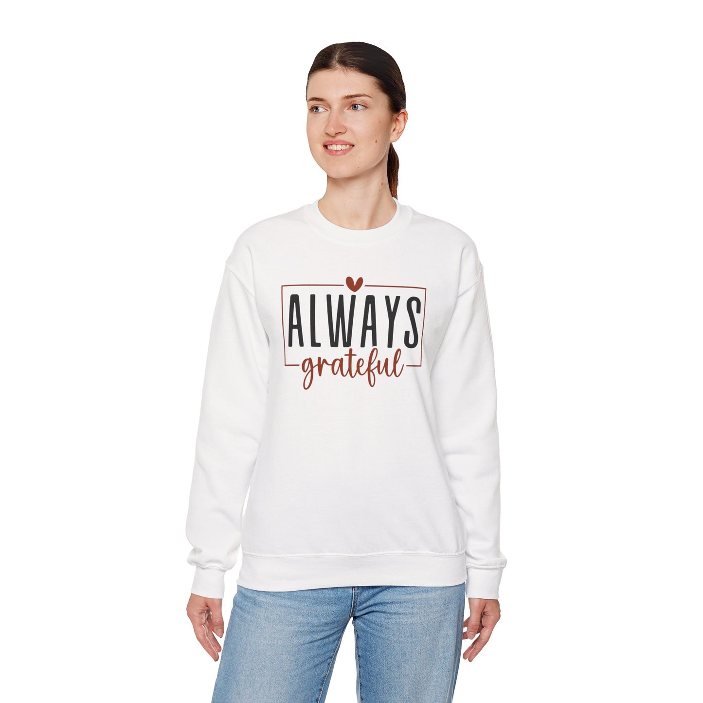 Always Grateful Crewneck Sweatshirt