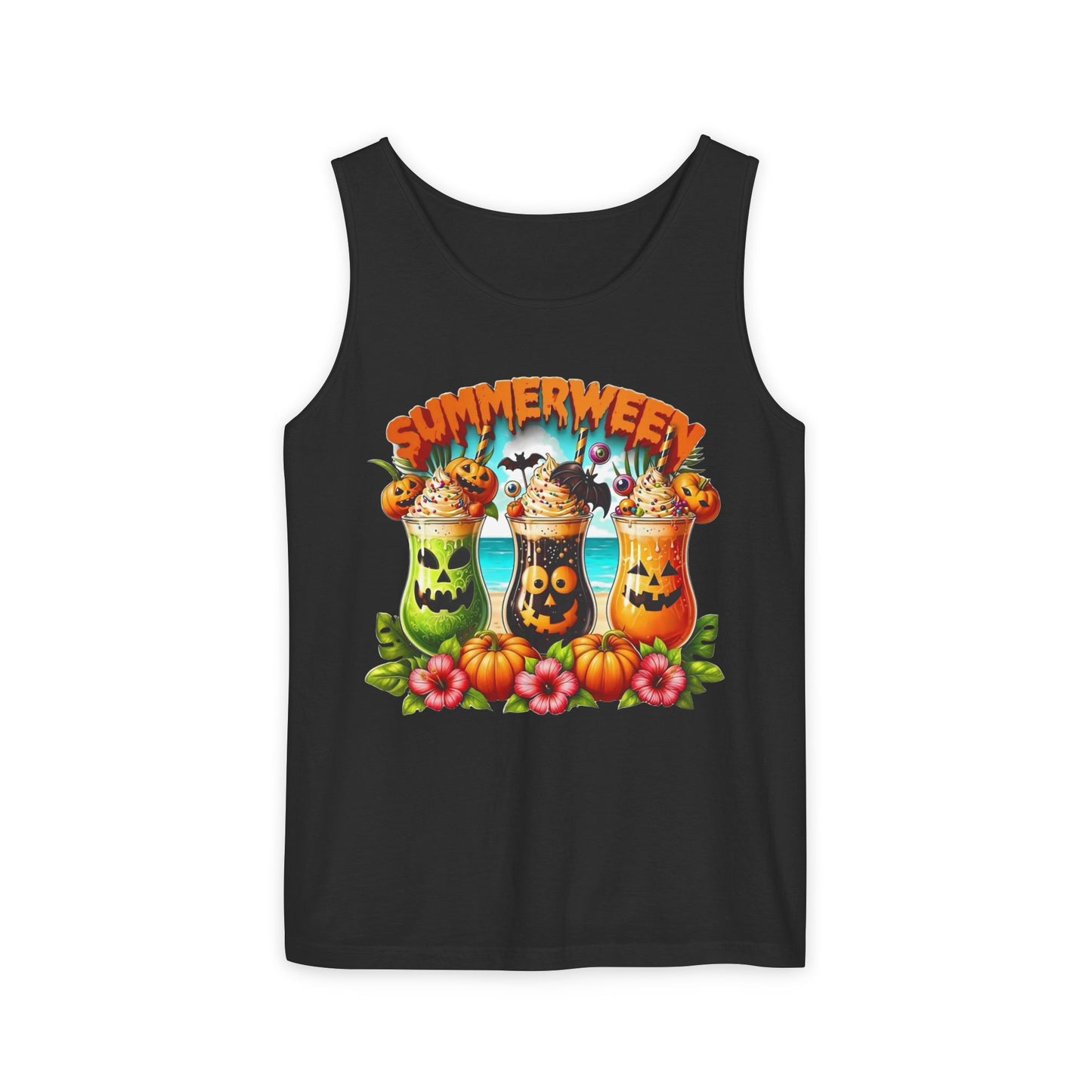 Summerween Unisex Garment-Dyed Tank Top